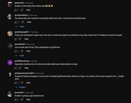 YouTube comments under the clip (Image via DGG Vault/YouTube)
